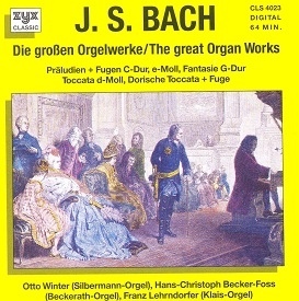 Franz Lehrndorfer, Hans-Christoph Becker-Foss, Otto Winter / Bach: Great Organ Works