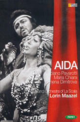 [DVD] Maria Chiara, Luciano Pavatrotti, Lorin Maazel / 베르디: 아이다 (Verdi: Aida) (2DVD)