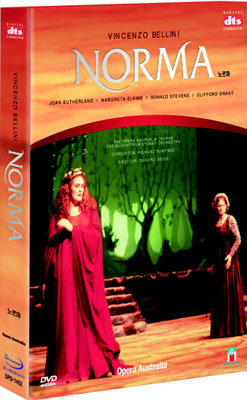 [DVD] Richard Bonynge / Bellini: Norma (노르마) (dts, 양장본)