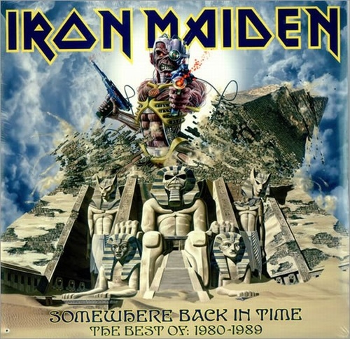 [LP] Iron Maiden / Somewhere Back In Time - Best Of: 1980-1989 (2LP, 180g, Limited Edition, Picture Disc, 미개봉) 