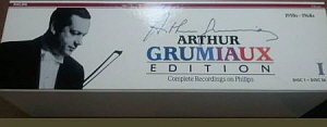 Aurthur Grumiaux / Complete Recording On Philips Vol.1 (1950s-1960s) (36CD, BOX SET)