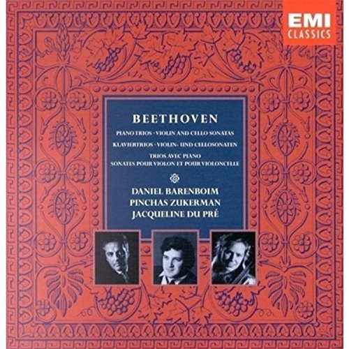 Daniel Barenboim / Pinchas Zukerman / Jacqueline Du Pre / Beethoven: Piano Trios, Cello Sonatas, Violin Sonatas (9CD, BOX SET)