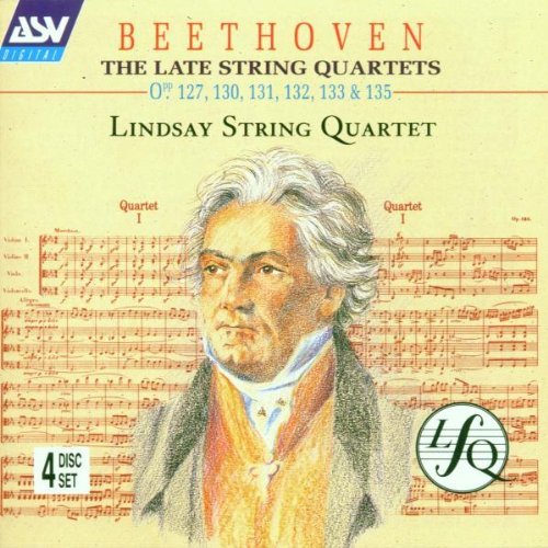 Lindsay String Quartet / Beethoven: The Late String Quartets Nos 12-16 (4CD)