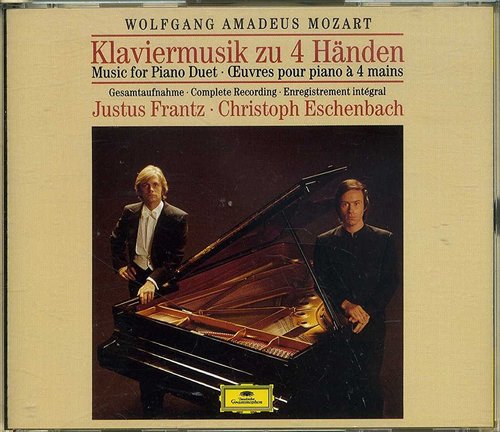Justus Frantz &amp; Christoph Eschenbach / Mozart: Music for Piano Duet (2CD)