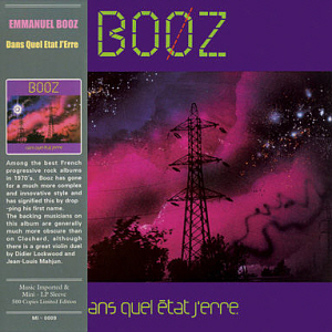 Emmanuel Booz / Dans Quel &amp;Eacute;tat J&#039;erre (LP MINIATURE)
