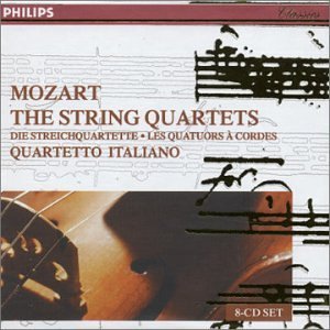 Quartetto Italiano / Mozart: The String Quartets (8CD, BOX SET)