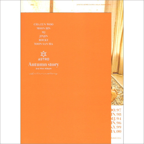 아스트로(Astro) / Autumn Story (3rd Mini Album) (Orange Ver.) (홍보용)