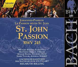 Helmuth Rilling / Bach: St John Passion BWV245 (2CD)