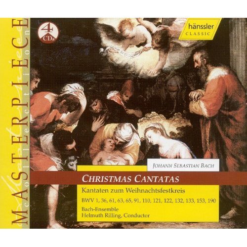 Helmuth Rilling / Bach: Cantatas (Christmas) - Bwv 1, 36, 61, 63, 65, 91, 110, 121, 122, 132, 133, 153, 190 (4CD)