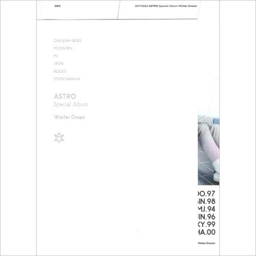 아스트로(Astro) / Winter Dream (Special Album) (미개봉)