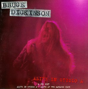 Bruce Dickinson / Alive In Studio A (2CD, 미개봉)