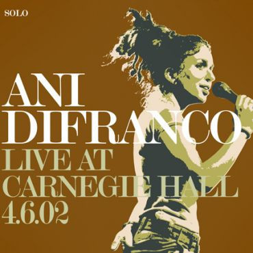 Ani Difranco / Carnegie Hall 4.6.02 (DIGI-PAK, 미개봉)