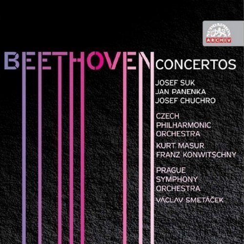 Jan Panenka / Josef Suk / Josef Chuchro / Beethoven - Concertos (4CD, BOX SET)