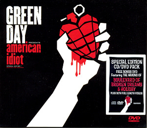 Green Day / American Idiot (CD+DVD, SPECIAL RE-PACKAGE, 미개봉) 