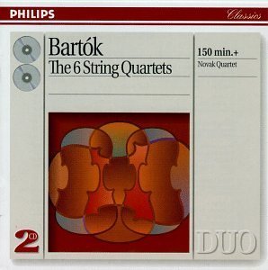 Novak Qurtet / Bartok : Six String Quartets (2CD)