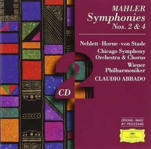 Claudio Abbado / Mahler : Symphonie Nos.2 &amp; 4 (2CD) 