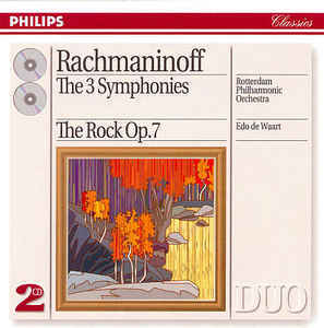 Edo De Waart / Rachmaninov: The 3 Symphonies, The Rock Op.7 (2CD)