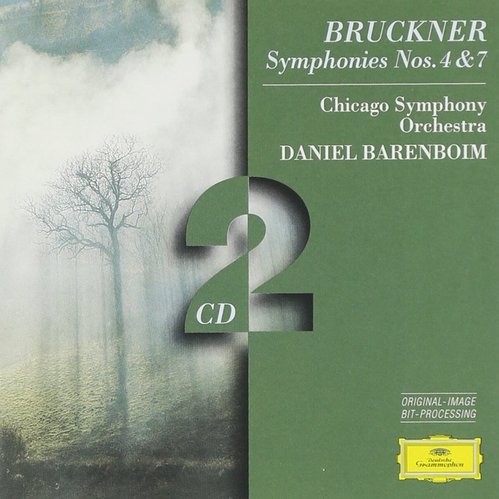 Daniel Barenboim / Bruckner: Symphonies Nos. 4 &amp; 7 (2CD)
