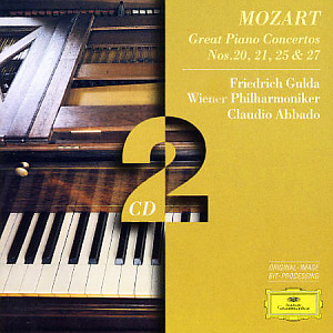Friedrich Gulda &amp; Claudio Abbado / Mozart: Piano Concerto No. 20, 21, 25, 27 (2CD)