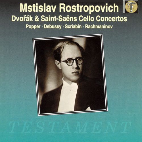 Mstislav Rostropovich / Adrian Boult / Dvorak, Saint-Saens : Cello Concertos