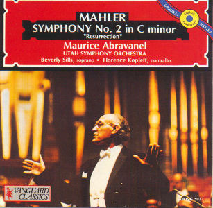 Maurice Abravanel / Mahler : Symphony No.2 &#039;Resurrection&#039;
