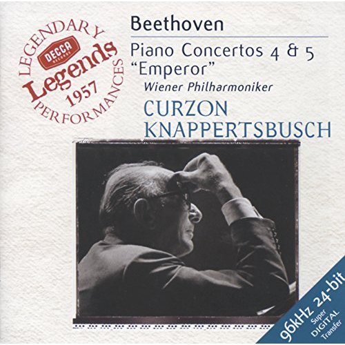 Clifford Curzon / Hans Knappertsbusch / Beethoven : Piano Concerto No.4, No.5 &#039;Emperor&#039;