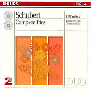 Beaux Arts Trio, Grumiaux Trio / Schubert : Complete Trios (2CD) 