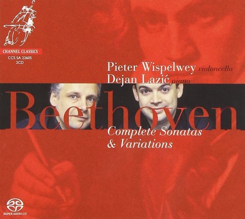 Pieter Wispelwey, Dejan Lazic / Beethoven : Complete Cello Sonatas No.1-5, Variations Op.66, Woo45 (2SACD Hybrid, DIGI-PAK)