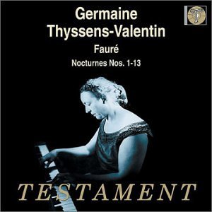 Germaine Thyssens-Valentin / Faure : 13 Nocturnes