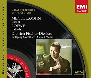 Dietrich Fischer-Dieskau / Gerald Moore / Mendelssohn: Lieder, Loewe: Ballades (2CD)