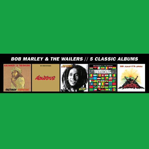 Bob Marley &amp; The Wailers / 5 Classic Albums (5CD, BOX SET)