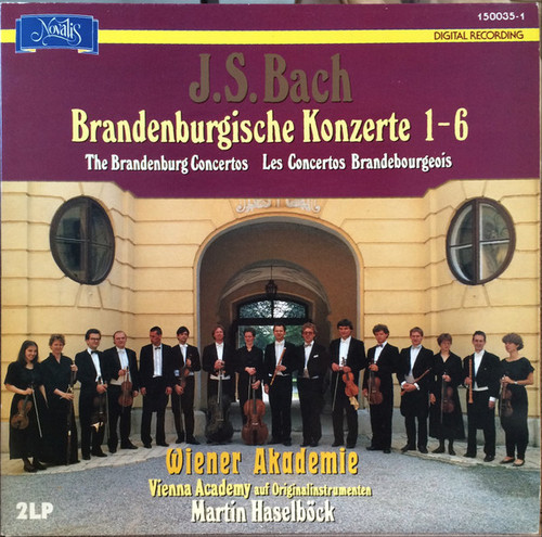 Martin Haselbock / Bach: Brandenburgische Konzerte 1-6 The Brandenburg Concertos Les Concerto Brandebourgeois (2CD)