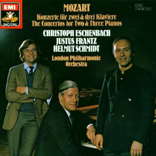 Christoph Eschenbach, Justus Frantz, Helmut Schmidt / Mozart: The Concertos for Two &amp; Three Pianos K242 &amp; K365/316a