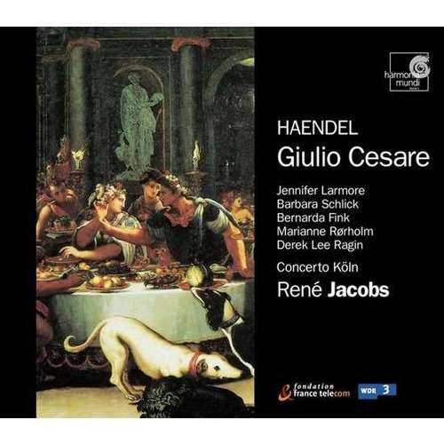 Rene Jacobs / Handel: Giulio Cesare (4CD, 미개봉)