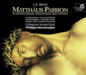 Philippe Herreweghe / Bach: Matthaus-Passion BWV244 (3CD, BOX SET, 미개봉)