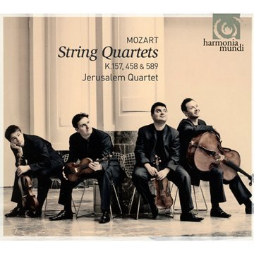 Jerusalem Quartet / Mozart : String Quartets Nos. 4, 17 &amp; 22 (미개봉)