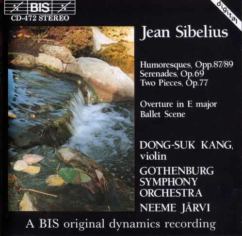 강동석, Neeme Jarvi / Sibelius: Concert Pieces For Violin &amp; Orchestra (Six Humoresques, Op.87 &amp; 89) 