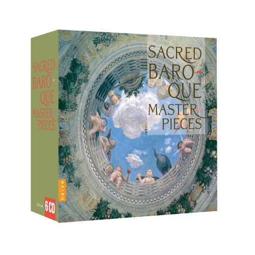 V.A. / 바로크 시대의 위대한 종교 음악 작품집 Great Sacred Baroque Master Pieces (6CD, BOX SET, 미개봉)