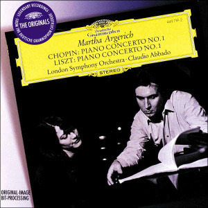Martha Argerich &amp; Claudio Abbado / Chopin : Piano Concerto No.1 in E minor &amp; Liszt : Piano Concerto No.1 in E flat major (미개봉)