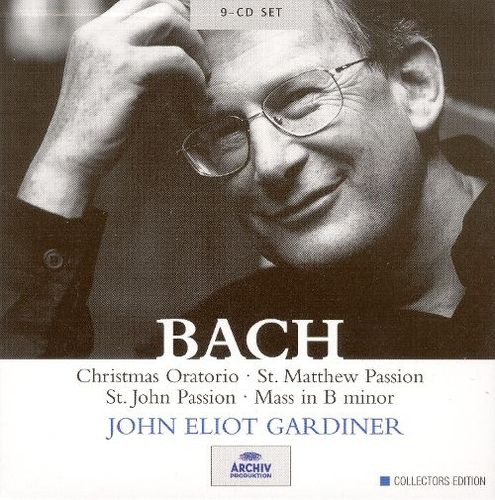 John Eliot Gardiner / Bach : Sacred Vocal Works (9CD, BOX SET, 미개봉)