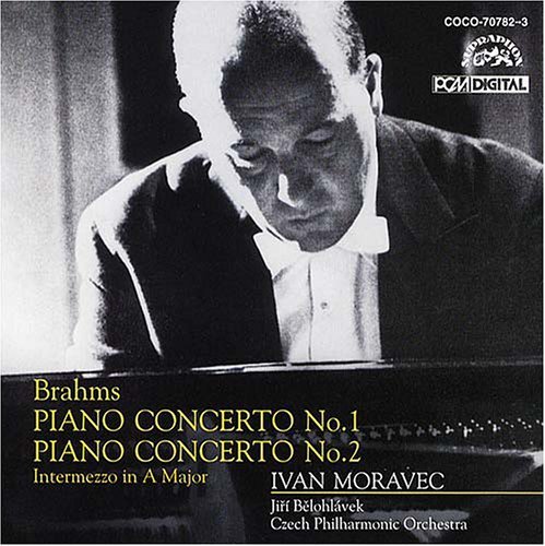 Ivan Moravec / Brahms : Piano Concerto No.1 Op.15, No.2 Op.83, Intermezzo Op.118-2 (2CD)