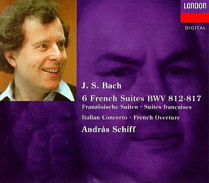 Andras Schiff / Bach: 6 French Suites BWV812-817 (2CD)