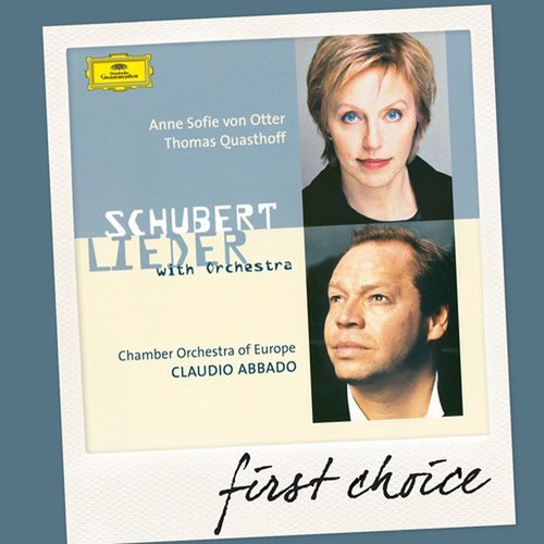 Anne Sofie von Otter &amp; Thomas Quasthoff / Schubert: Lieder with Orchestra (미개봉)