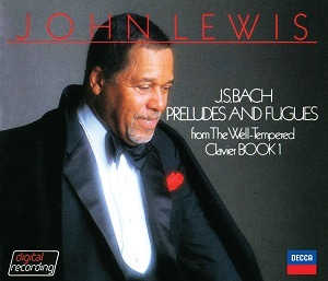 John Lewis / Bach: Preludes and Fugues from The Well-Tempered Clavier Book 1 (4CD, 미개봉)