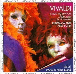 Fabio Biondi / Vivaldi: Le Quattro Stagioni - Europa Galante (미개봉)