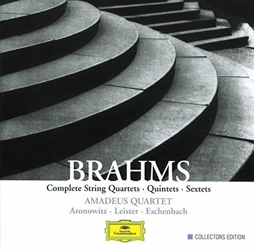 Amadeus Quartet / Brahms: Complete String Quartets, Quintets, Sextets Etc. (5CD, BOX SET, 미개봉)