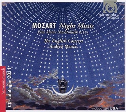 Andrew Manze / Mozart : Night Music (2011 HM 카달로그 포함) (미개봉)
