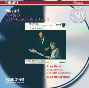 Clara Haskil / Igor Markevitch / Mozart: Piano Concerto No.20 K.466, No.24 K.491 (미개봉)