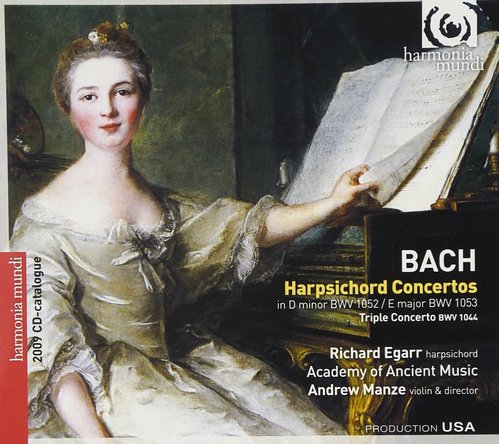 Andrew Manze / Bach: Harpsichord Concertos BWV 1052, 1053, BWV1044 (2CD, 미개봉)
