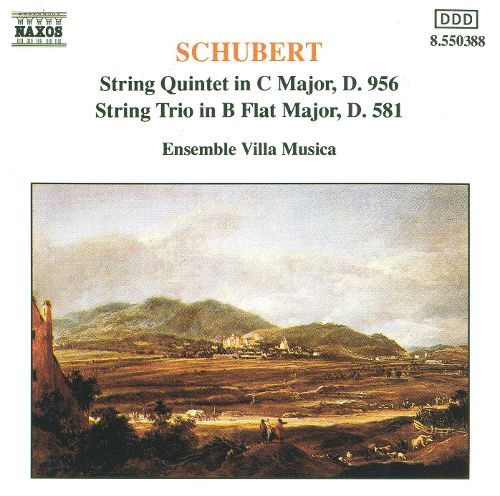 Ensemble Villa Musica / Schubert: String Quintet D.956, String Trio, D.581 (미개봉)